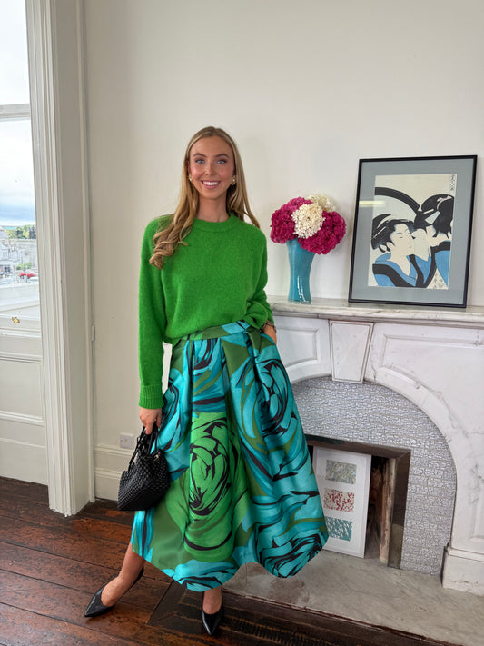 Lunatica Milano Glory Azure Skirt