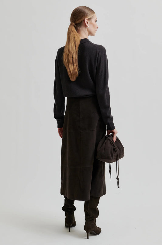 Second Female Noormie Suede Skirt