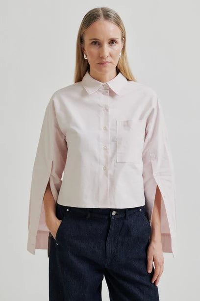 Second Female  Baulo Slit Shirt Mauve