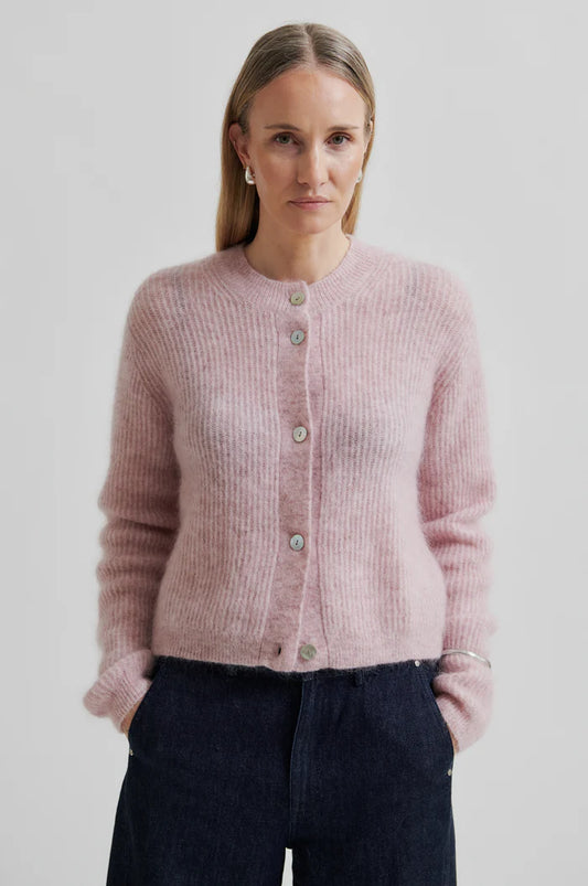 Second Female Andrea Knit Rib Cardigan