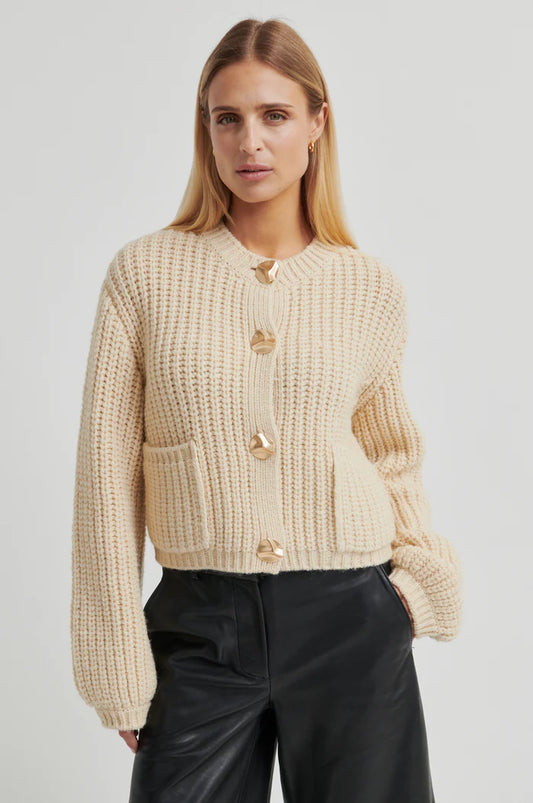 Second Female Ulrikke Camel Knit