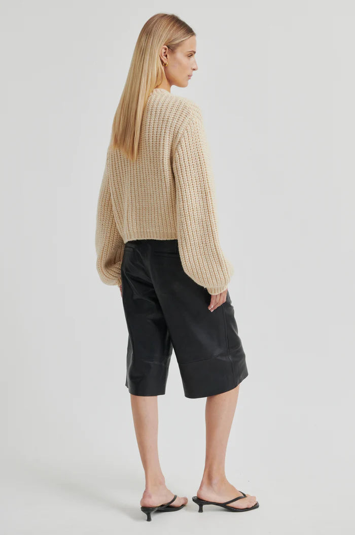 Second Female Ulrikke Camel Knit