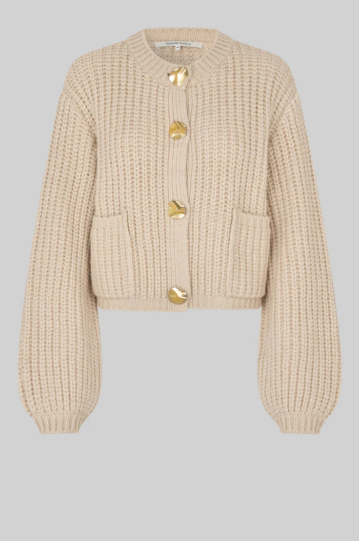 Second Female Ulrikke Camel Knit