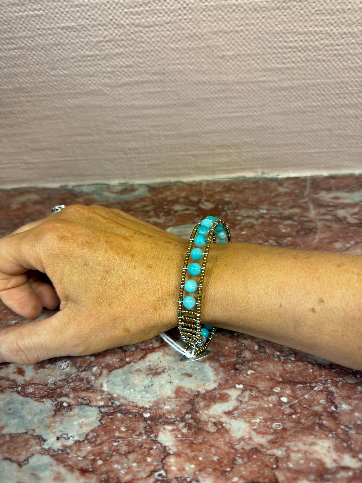 Ziio Giro Amazonite Bracelet