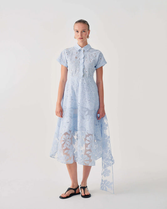 Beatrice B Broderie Anglaise Shirt Dress