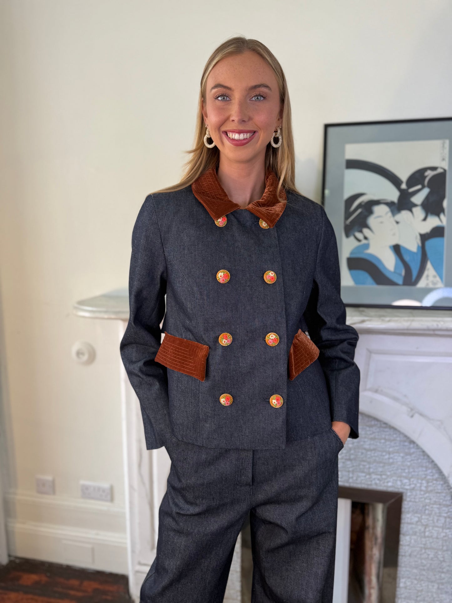 Manoush Claudi Jean Look Jacket