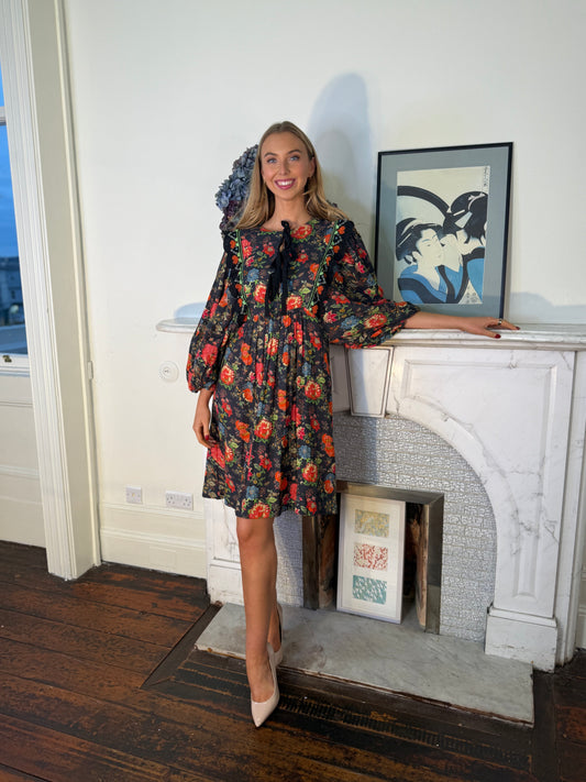Manoush Jouy Rose Print Dress