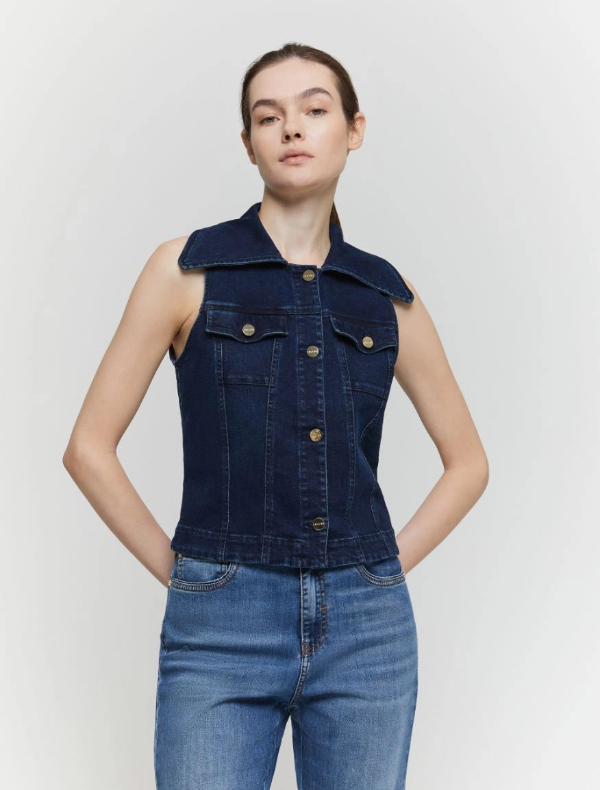 Ancella Demin Waistcoat