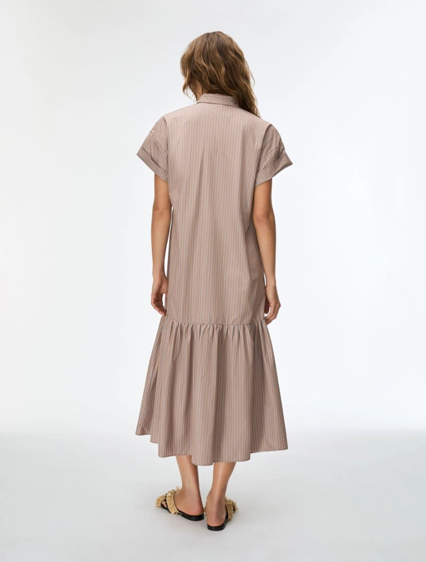 Iblues Iblgelada Shirt Dress Hazelnut Brown