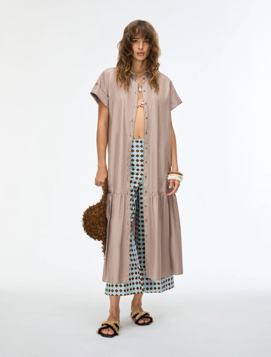 Iblues Iblgelada Shirt Dress Hazelnut Brown