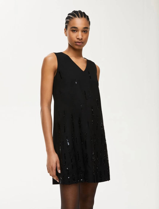 Iblues Oxalis Black Dress