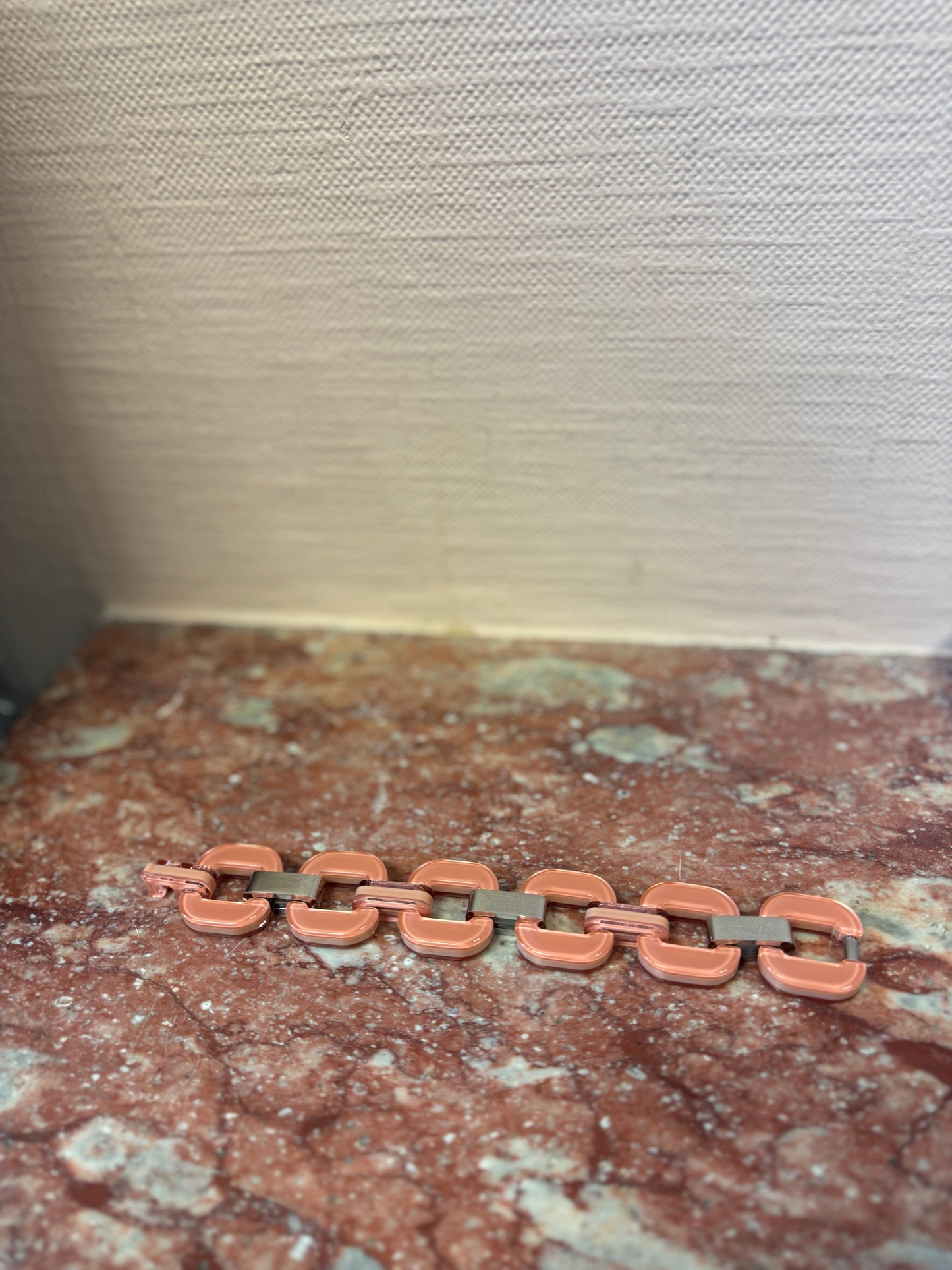 Xavier Derome Salmon Pink Bracelet