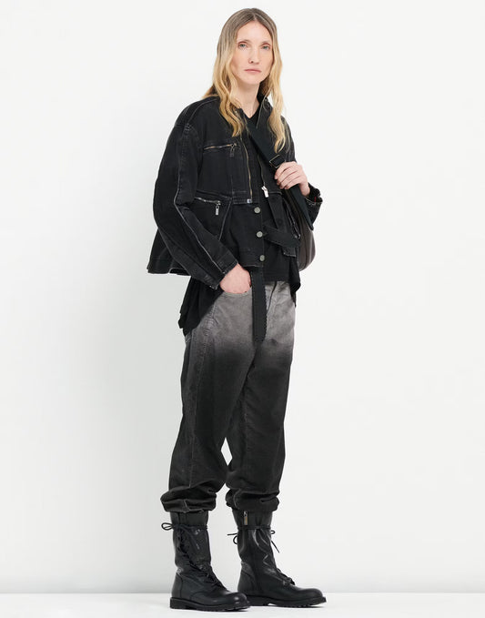 High Black Demin Keira Jacket