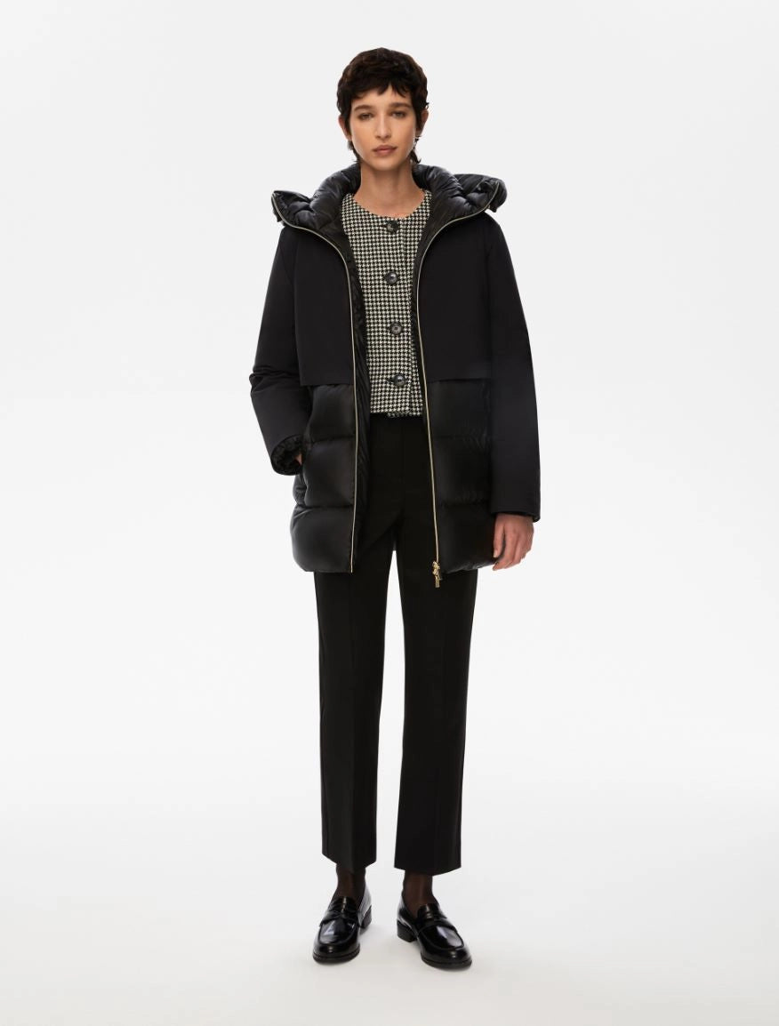 Iblues Quiltled Avi Black Jacket