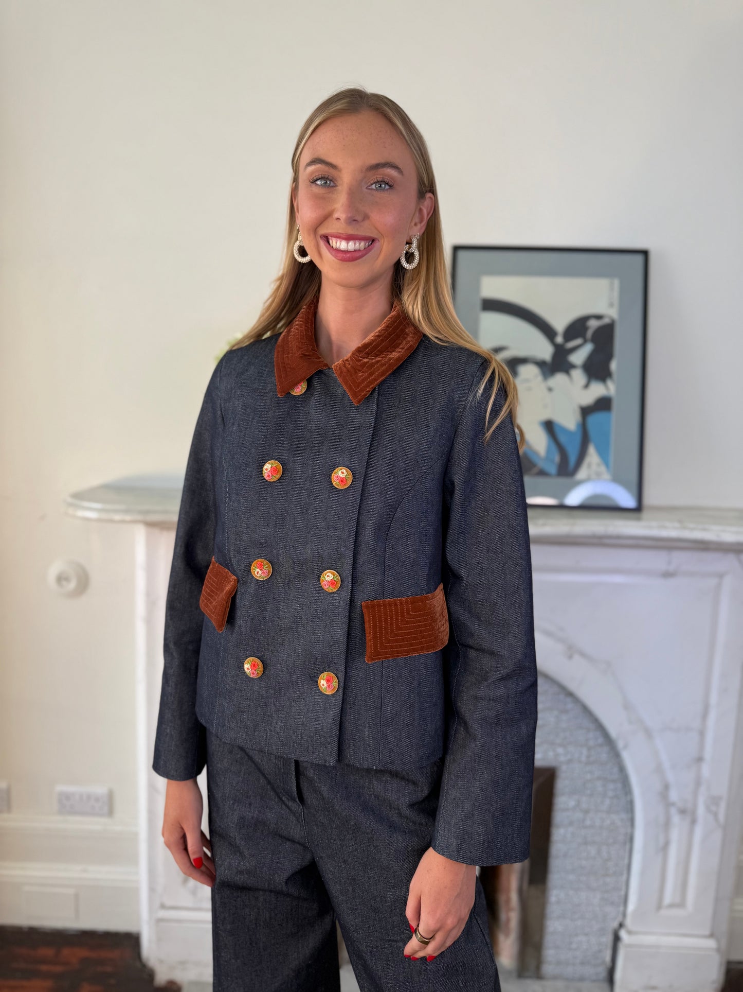 Manoush Claudi Jean Look Jacket