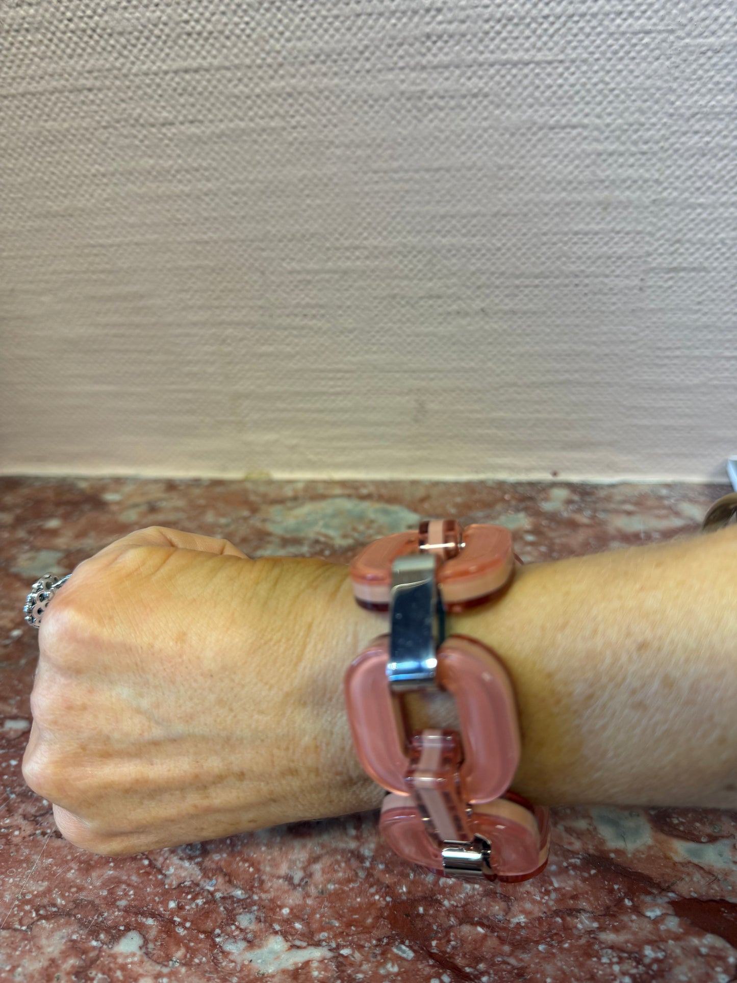 Xavier Derome Salmon Pink Bracelet