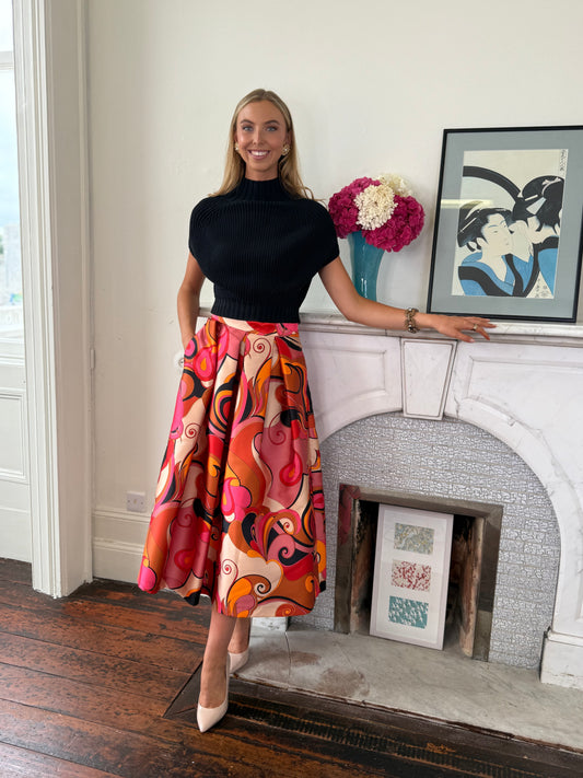 Lunatica Milano Pucci Printed Skirt