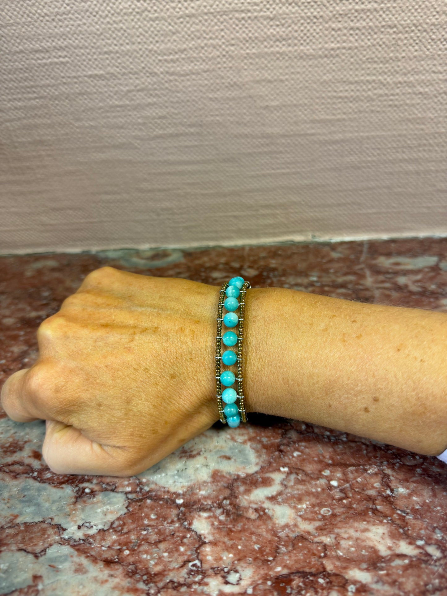 Ziio Giro Amazonite Bracelet