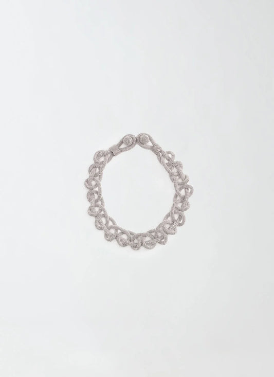 Filo Diamante Chain Effect Necklace