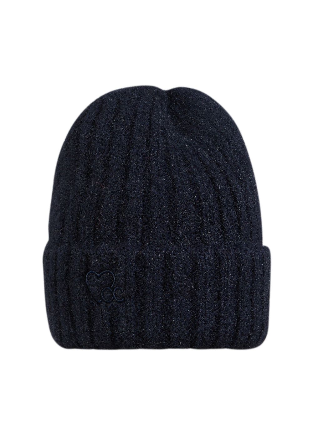 Dylan Rib Hat in  Navy & Grey