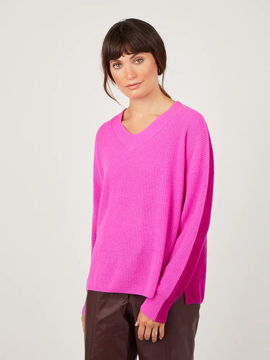 Peyton Jumper Two Tone Pink