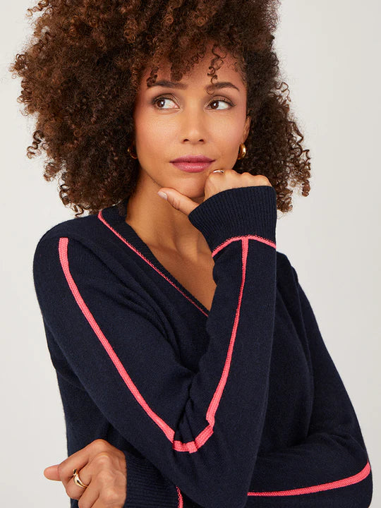 Madison V Neck Sweater in 2 Colours