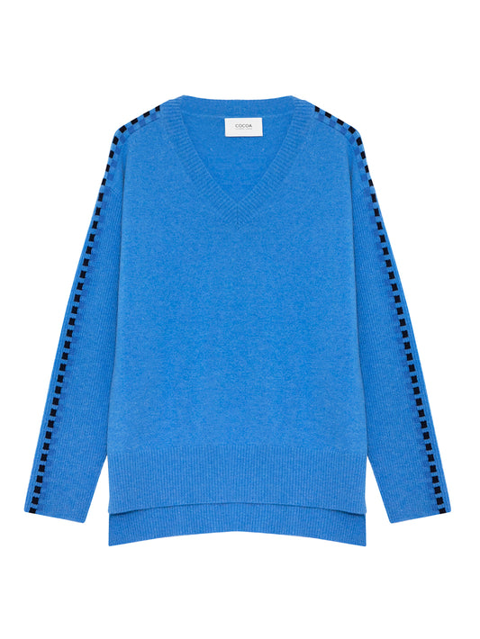 Cocoa Cashmere Alaina Glacier Jumper