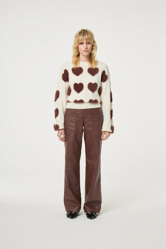Fabienne Chapot Heart Pullover