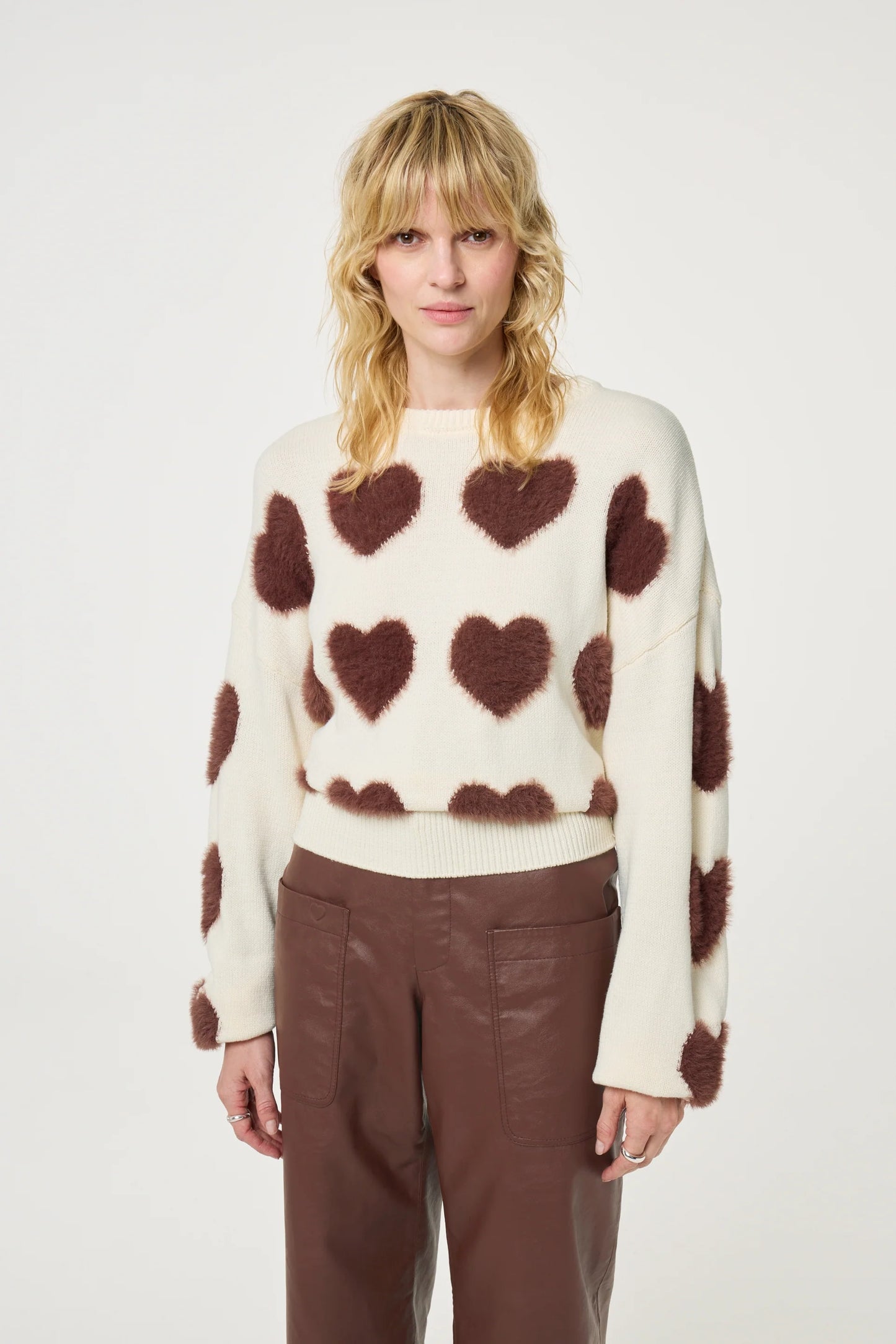 Fabienne Chapot Heart Pullover