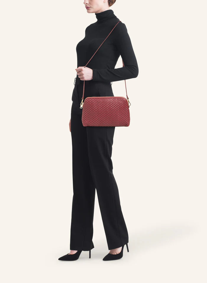Parise 1789 Medium Crossbody Chianti Bag