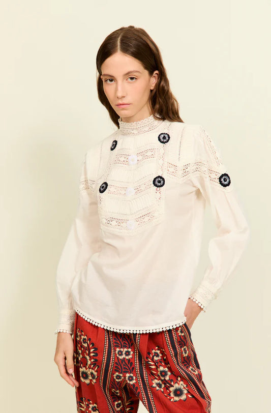 Phillipa 1970 Regine White Shirt