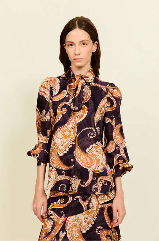 Phillipa 1970 Indie Printed Shirt