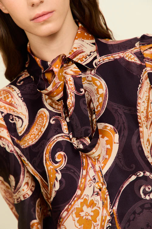 Phillipa 1970 Indie Printed Shirt