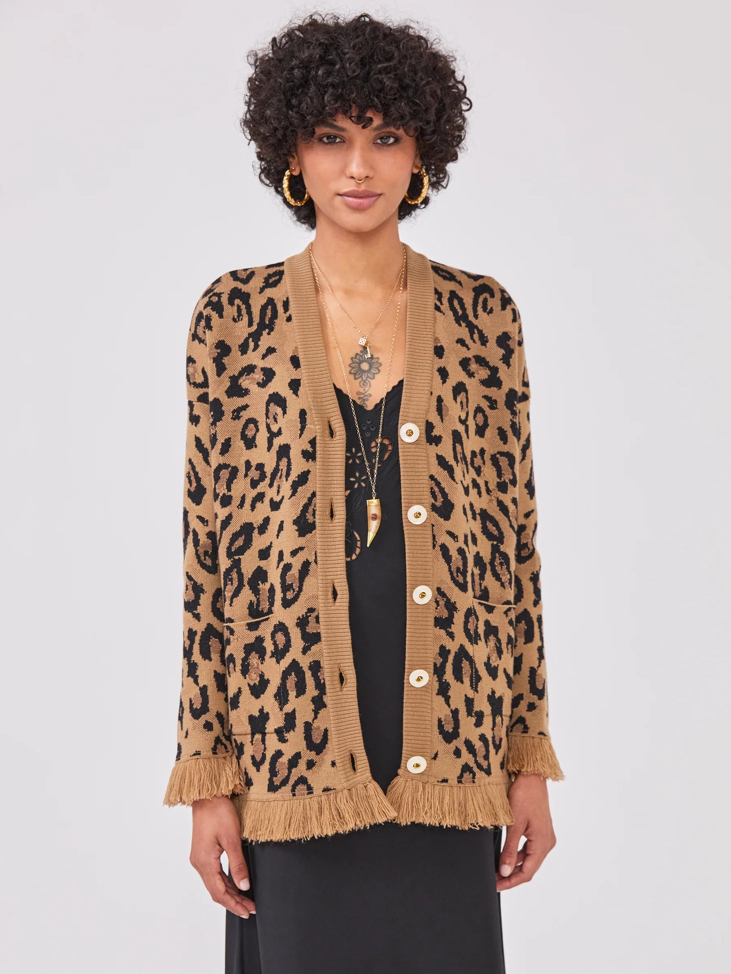 Hayley Menzies Cosmic Cat Cardigan