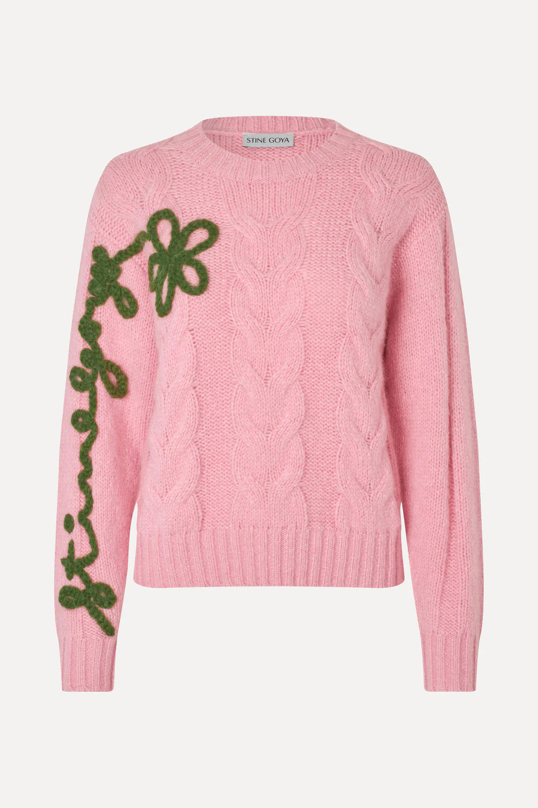 Stine Goya Crewneck Motif Sweater