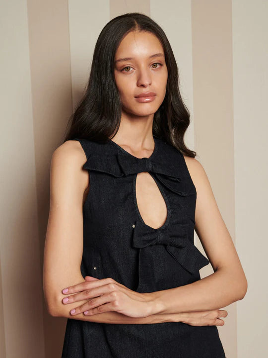 Sister Jane Curio Denim Mini Dress