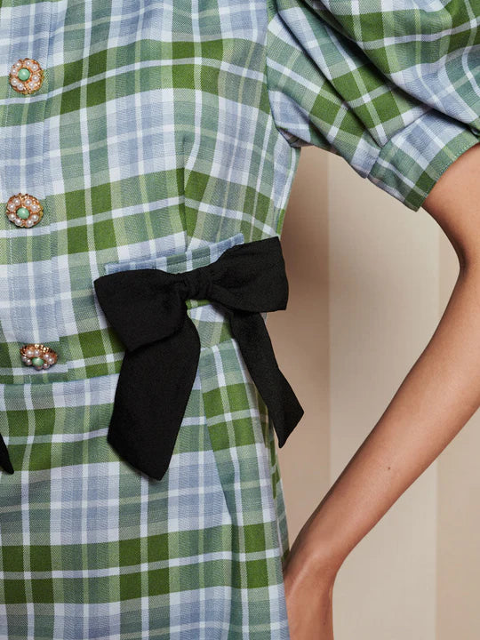 Sister Jane Foyer Check Mini Dress