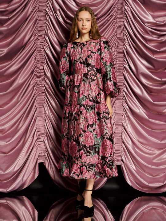 Sister Jane Gilda Jacquard Maxi Dress