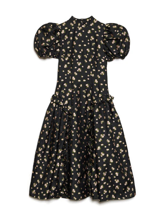Sister Jane Tea Rose Jacquard Midi Dress