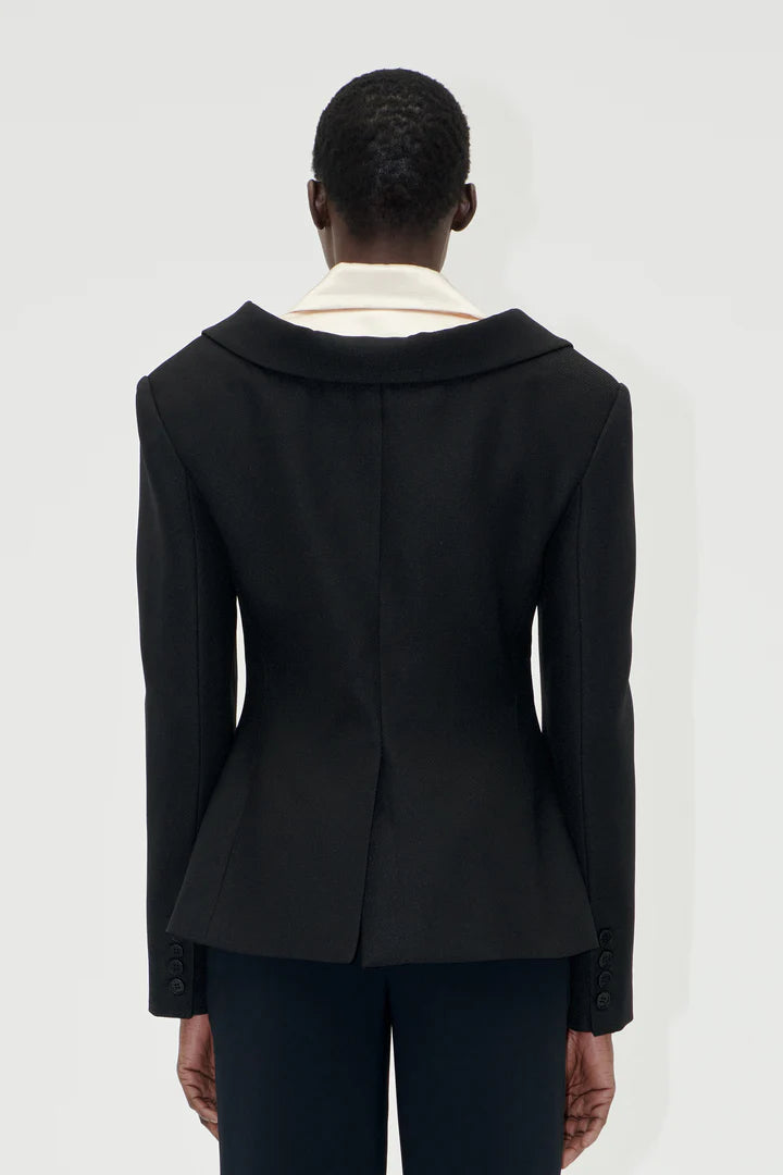 Double Collar Tailored Jacket