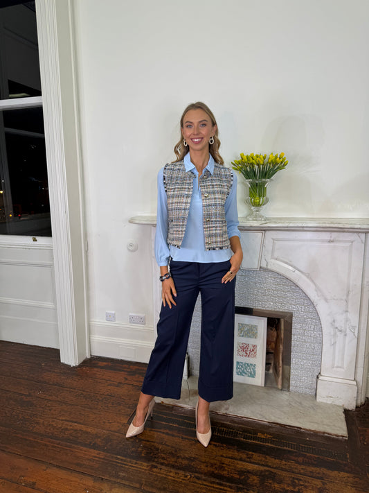 Iblues Textured Waistcoat