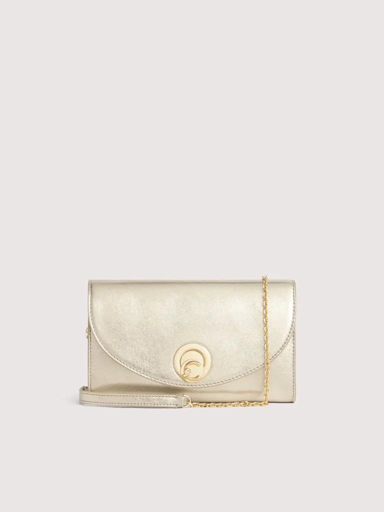 Coccinelle Nikla Smooth Pale Gold Bag