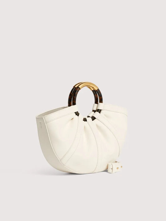 Coccinelle Shell Medium Pearl