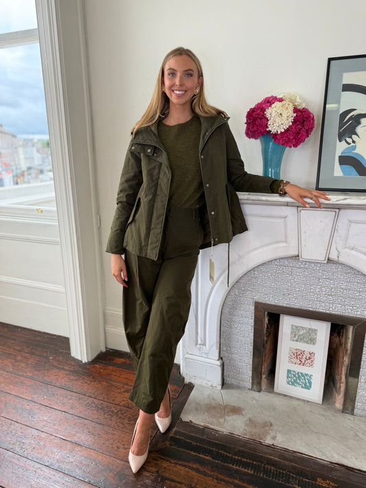 Herno Parka A-Shape Military Green