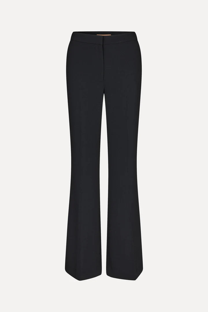 Black Flared Long Pants