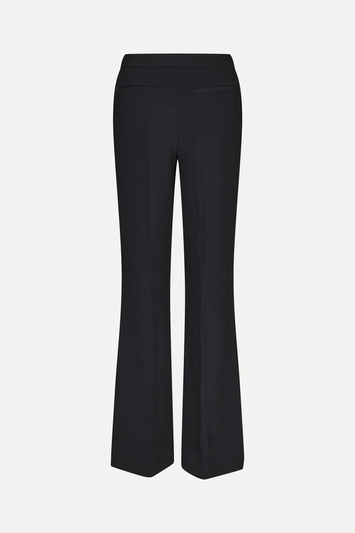 Black Flared Long Pants