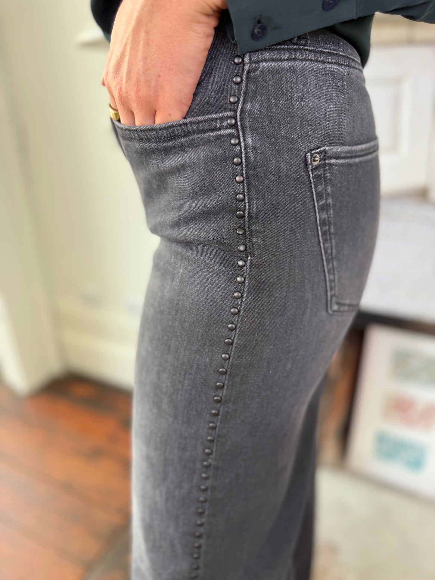 Raffaello Rossi Sventy R Rich Soft Denim Grey