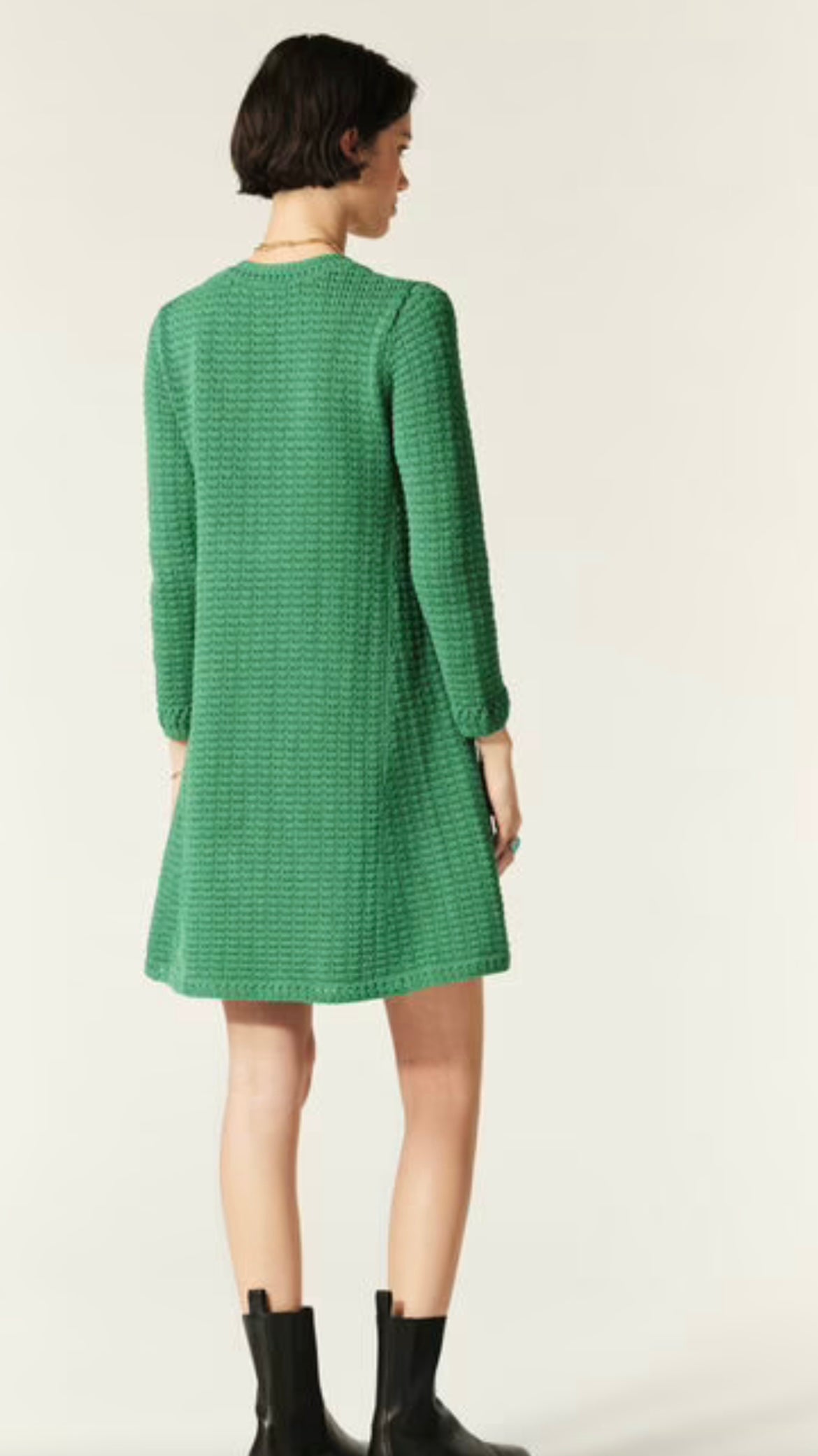 Gysele Knit Green Dress