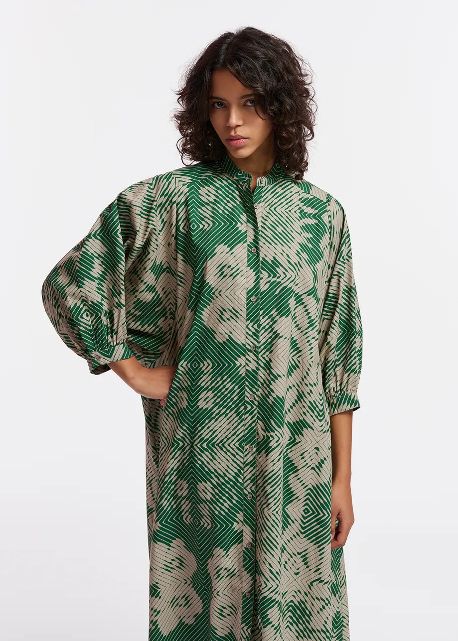 Gumbrello Wide Shirt Dress