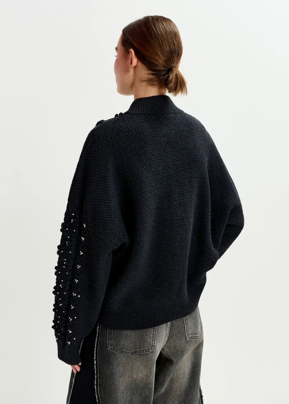 Essentiel Antwerp IItimate Rhinestone Cardigan